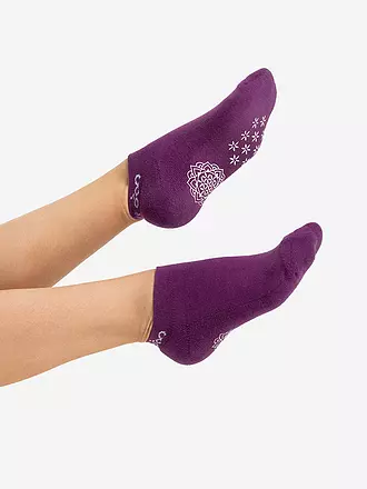 THE SPIRIT OF OM | Damen Socken Adhara | lila