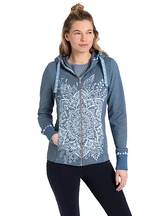 THE SPIRIT OF OM | Damen Yogajacke | hellblau