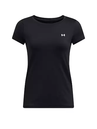 UNDER ARMOUR | Damen Fitnesshirt HeatGear® Armour | schwarz