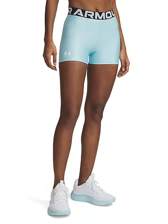 UNDER ARMOUR | Damen Fitnessshort HeatGear® | hellblau