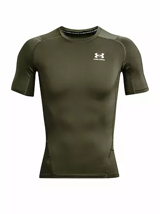 UNDER ARMOUR | Herren Fitnessshirt HeatGear® Armour | olive