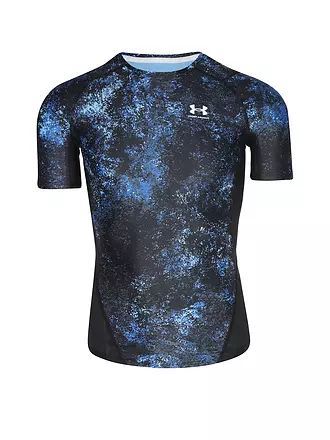 UNDER ARMOUR | Herren Fitnessshirt HeatGear® Iso-Chill Graphic | dunkelblau