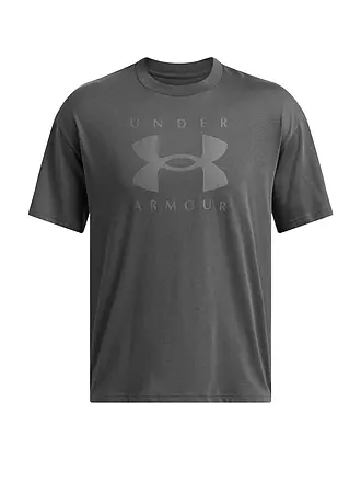 UNDER ARMOUR | Herren T-Shirt UA Heavyweight Logo | hellblau