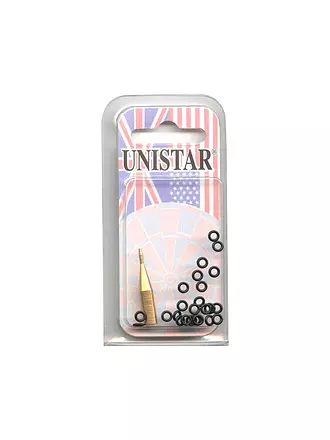 UNISTAR | Darts Adapter + Gummiringe | gold