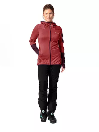 VAUDE | Damen Fleecejacke Monviso | dunkelrot