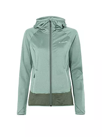 VAUDE | Damen Fleecejacke Tekoa II Hoodie | hellgrün