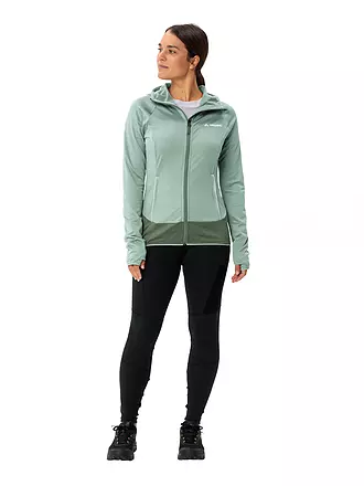 VAUDE | Damen Fleecejacke Tekoa II Hoodie | hellgrün