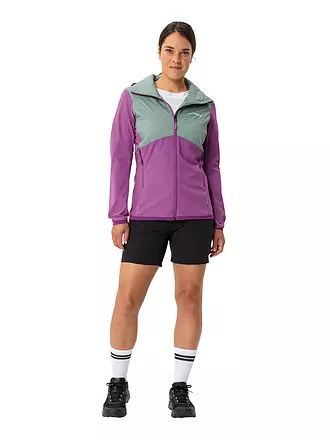 VAUDE | Damen Hybridjacke Brenva Hoodie | hellblau