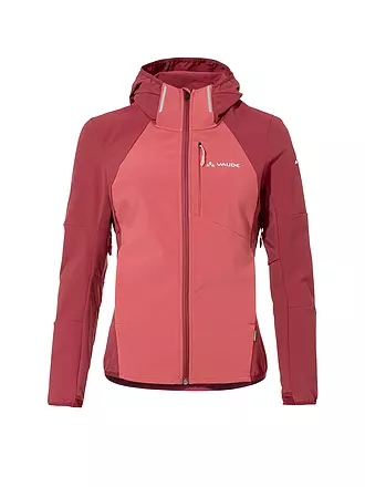 VAUDE | Damen Touren Softshelljacke Larice | dunkelrot