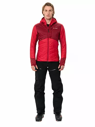 VAUDE | Herren Touren Isojacke Sesvenna Hoodie | dunkelrot