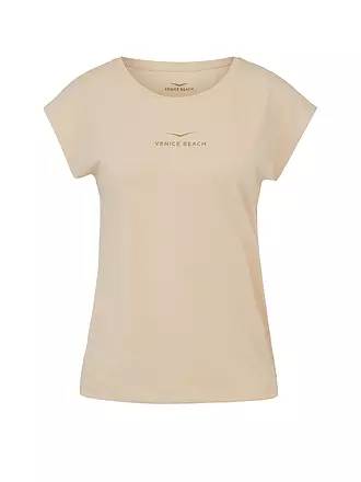 VENICE BEACH |  Damen Fitnessshirt Wonder | creme