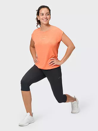 VENICE BEACH |  Damen Fitnessshirt Wonder | orange