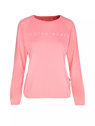 VENICE BEACH | Damen Fitnessshirt Rylee | koralle