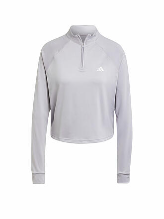 ADIDAS | Damen Fitness Zipshirt Train Essentials Minimal Branding 1/4-Zip 