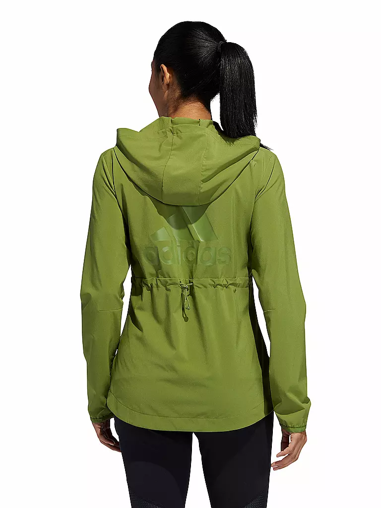 ADIDAS | Damen Fitness-Jacke Badge of Sport | grün