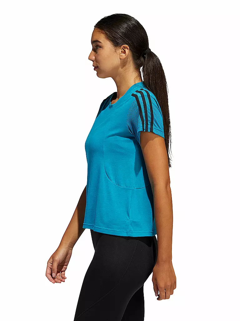 ADIDAS | Damen Fitness-Shirt 3S | blau