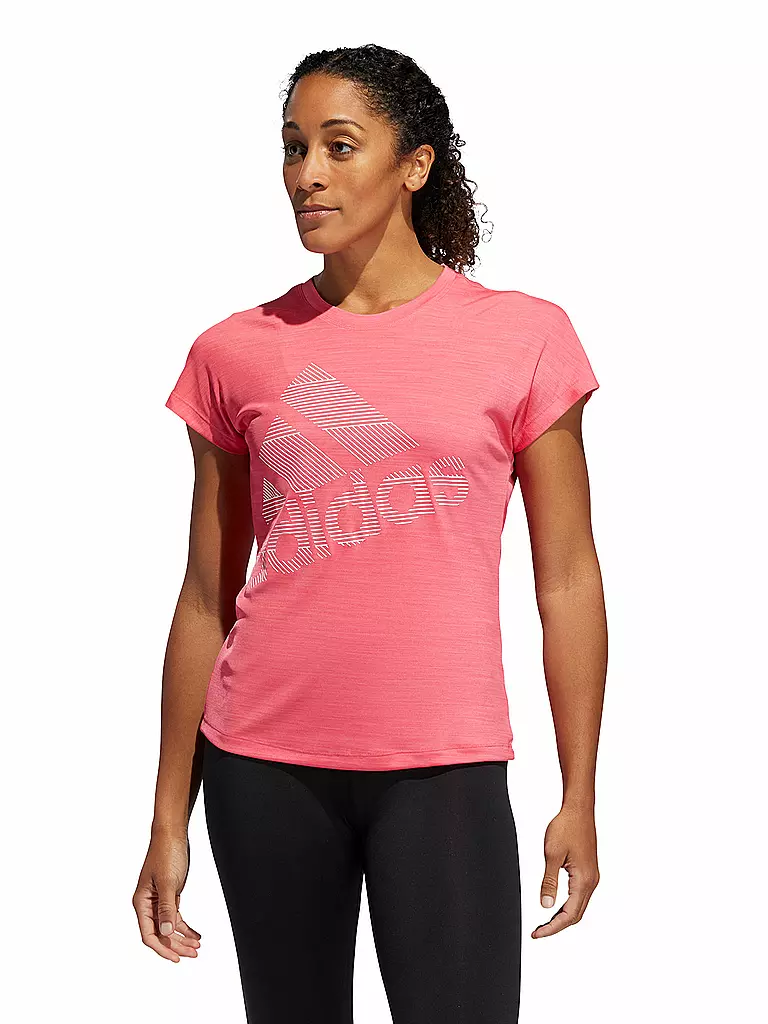 ADIDAS | Damen Fitness-Shirt Badge of Sport | pink