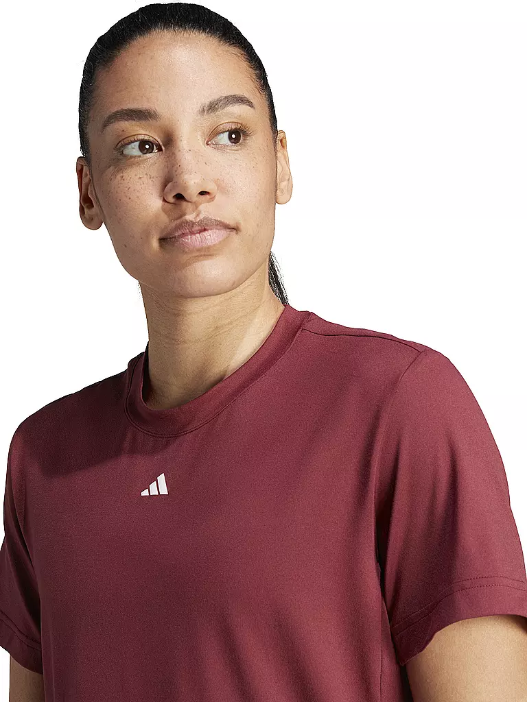 ADIDAS | Damen Fitnessshirt Versatile  | dunkelrot