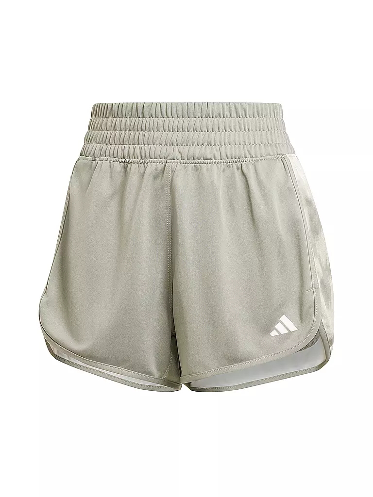 ADIDAS | Damen Fitnessshort Pacer KN Flower | camel