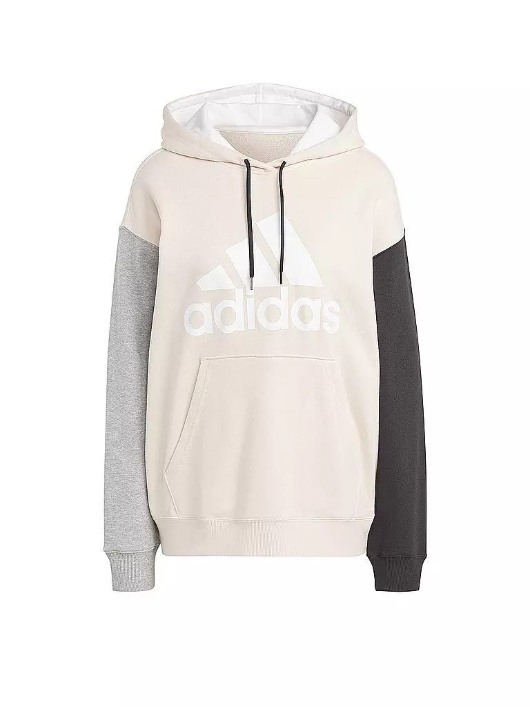 ADIDAS | Damen Hoodie Essentials Big Logo Oversized French Terry | beige