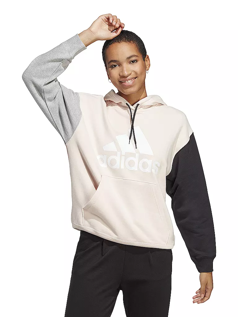 ADIDAS | Damen Hoodie Essentials Big Logo Oversized French Terry | beige