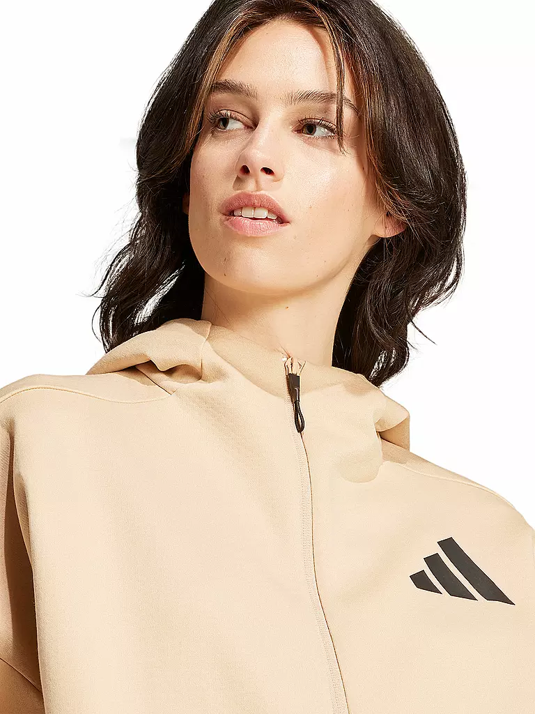 ADIDAS | Damen Kapuzenjacke Z.N.E. | camel