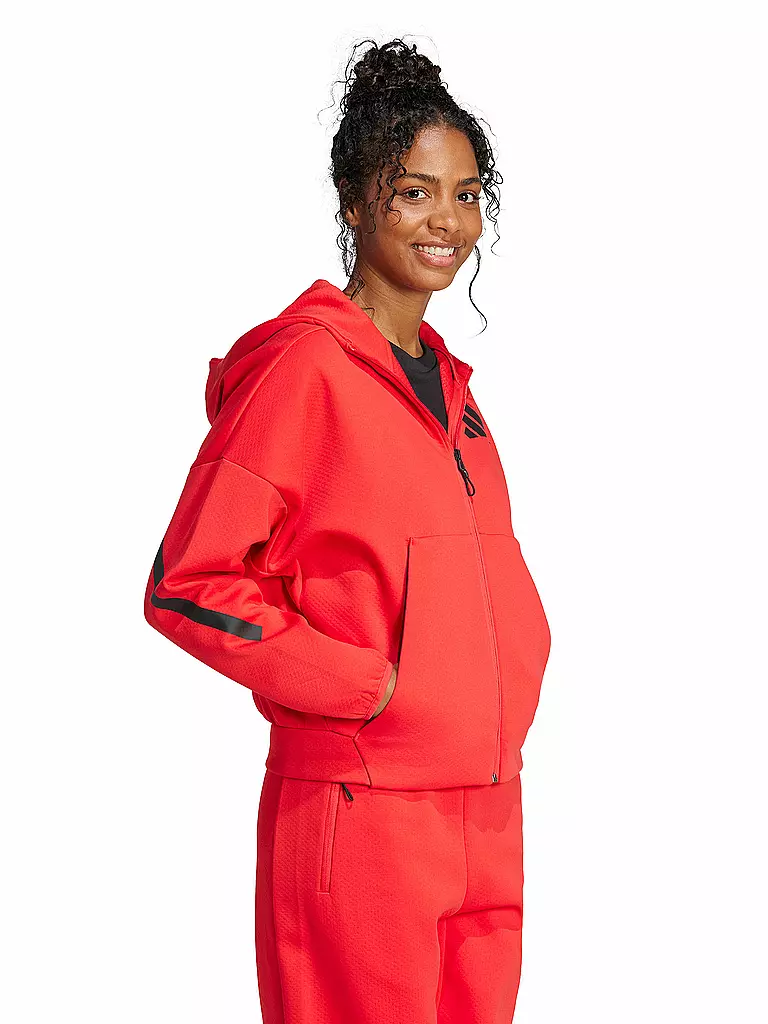 ADIDAS | Damen Kapuzenjacke ZNE | rot