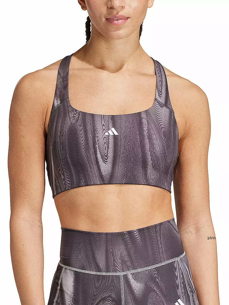 ADIDAS | Damen Sport-BH 3S Medium Support | grau