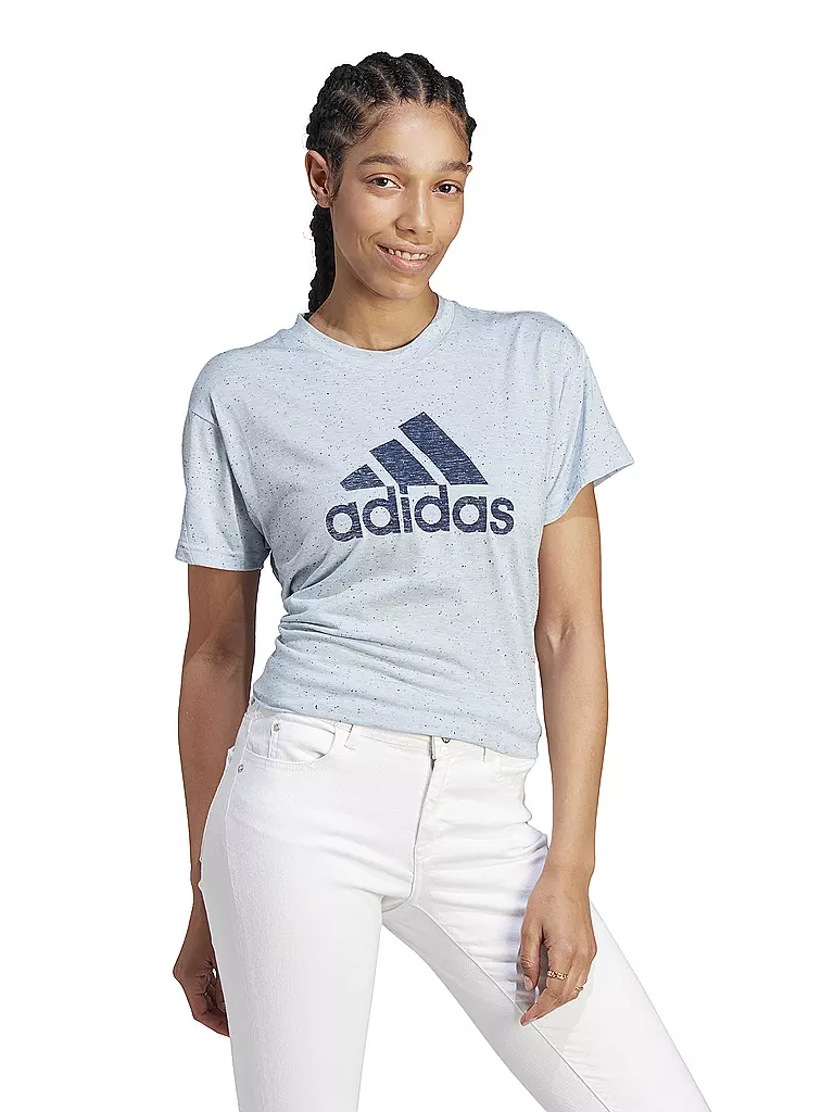 ADIDAS | Damen T-Shirt Future Icons Winners 3.0 | hellblau