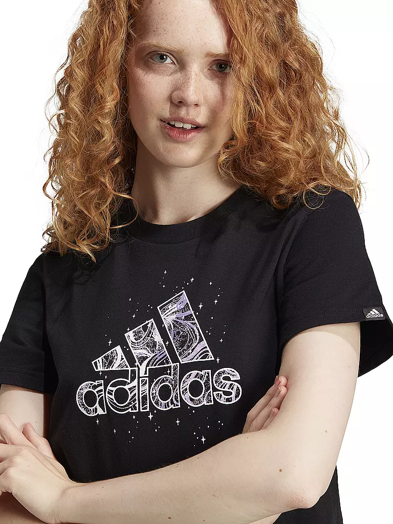 ADIDAS | Damen T-Shirt Mystic Nature | hellblau