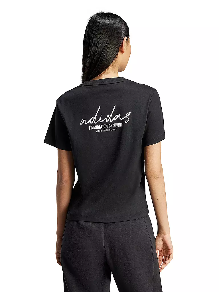 ADIDAS | Damen T-Shirt | schwarz