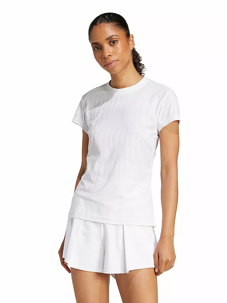 ADIDAS | Damen Tennisshirt Freelift | weiss