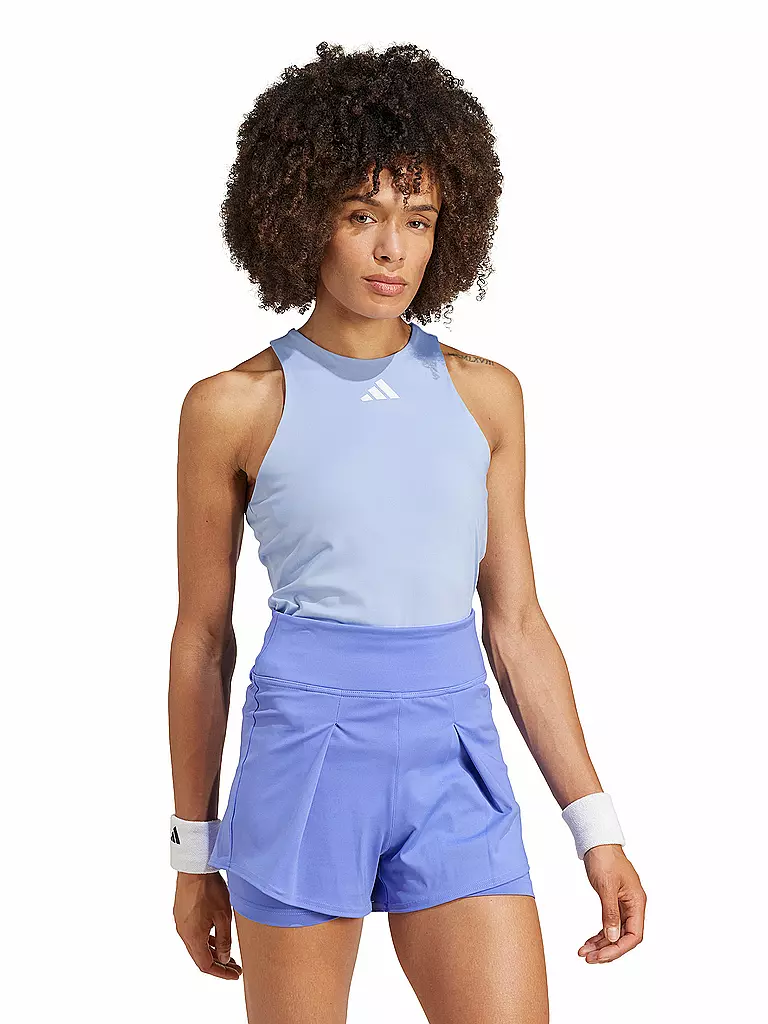 ADIDAS | Damen Tennistank Y-Tanktop | hellblau