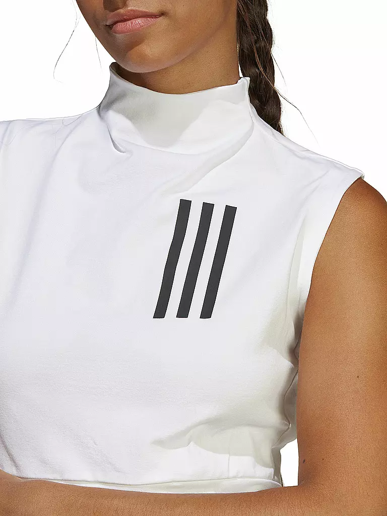 ADIDAS | Damen Top Mission Victory Sleeveless Crop | weiss