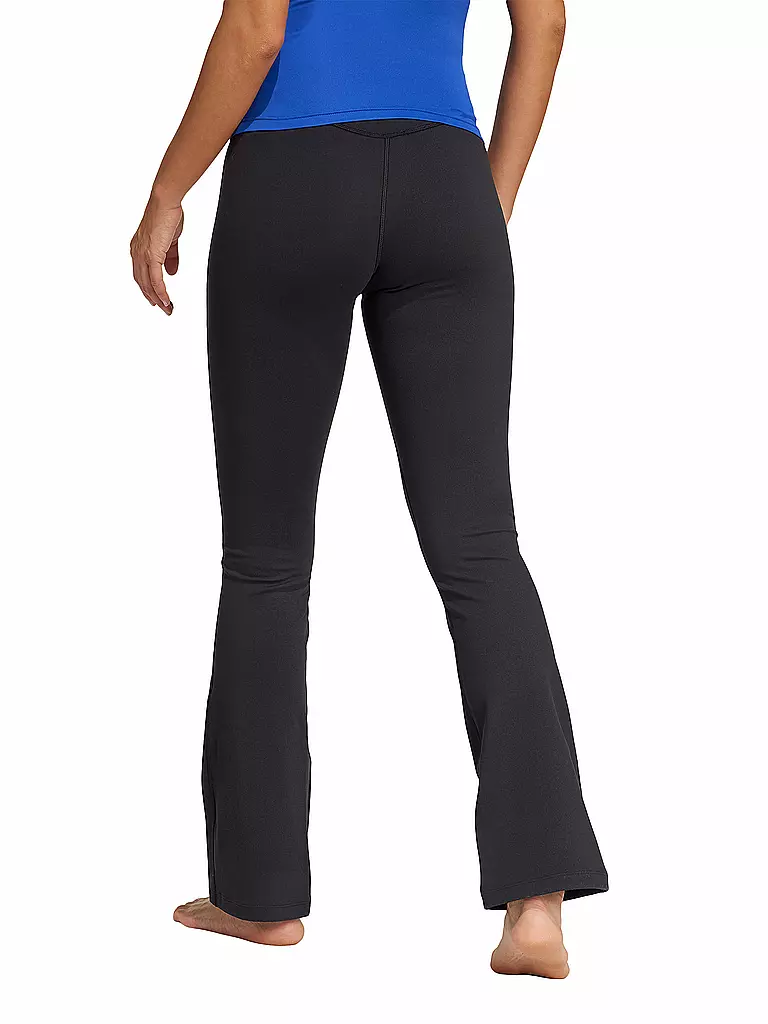 ADIDAS | Damen Yogahose Flared | schwarz