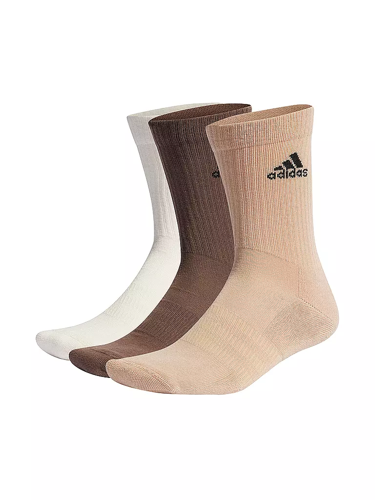 ADIDAS | Freizeitsocken 3er Pkg. | camel