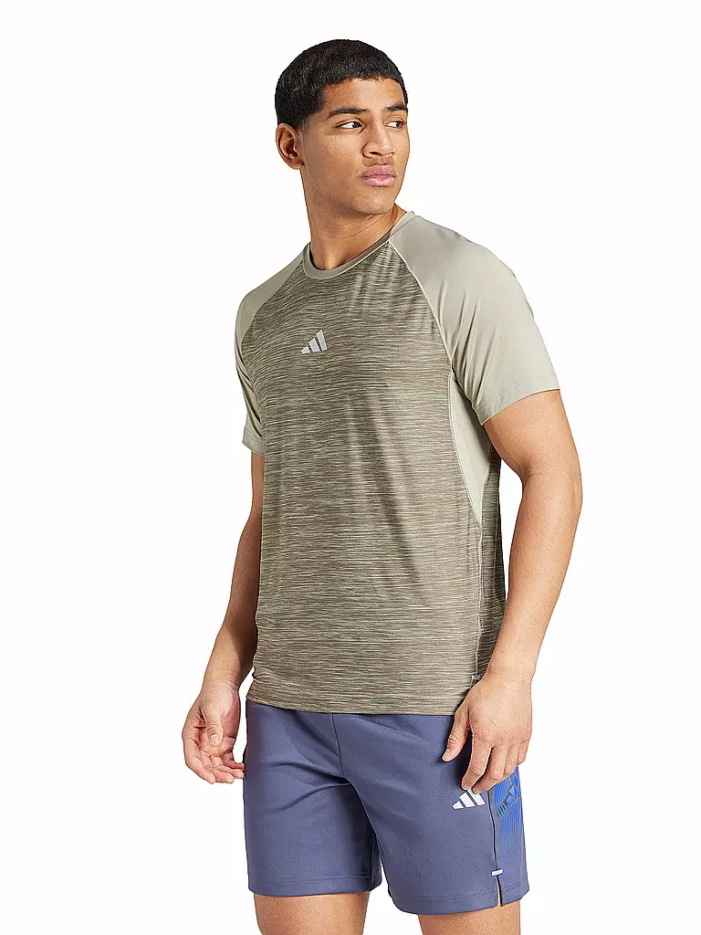 ADIDAS | Herren Fitnessshirt 3S | camel