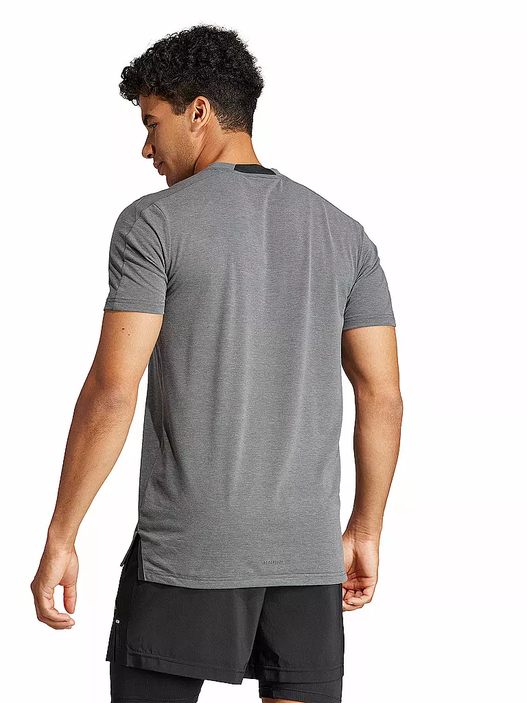 ADIDAS | Herren Fitnessshirt D4T | hellgrau