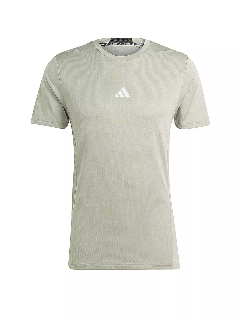 ADIDAS | Herren Fitnessshirt Designed for Training HIIT Workout HEAT.RDY | hellbraun