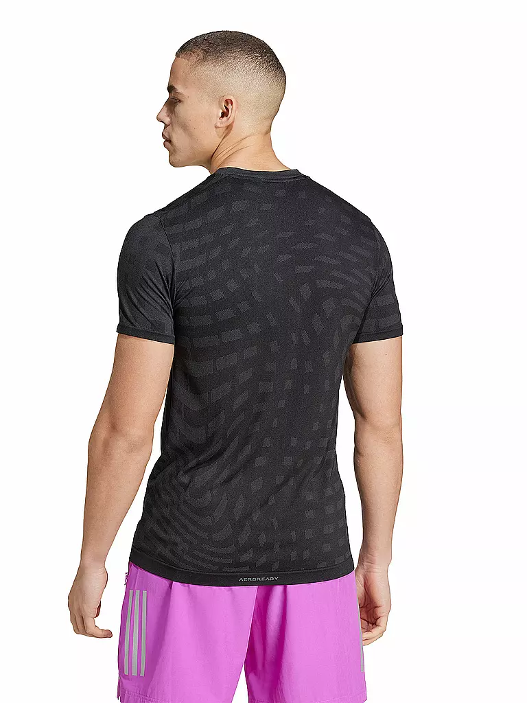 ADIDAS | Herren Fitnessshirt Gym+Seamless | schwarz