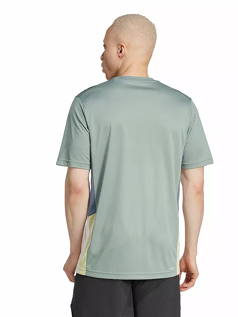 ADIDAS | Herren Fitnessshirt TR ESS CB | hellgrün