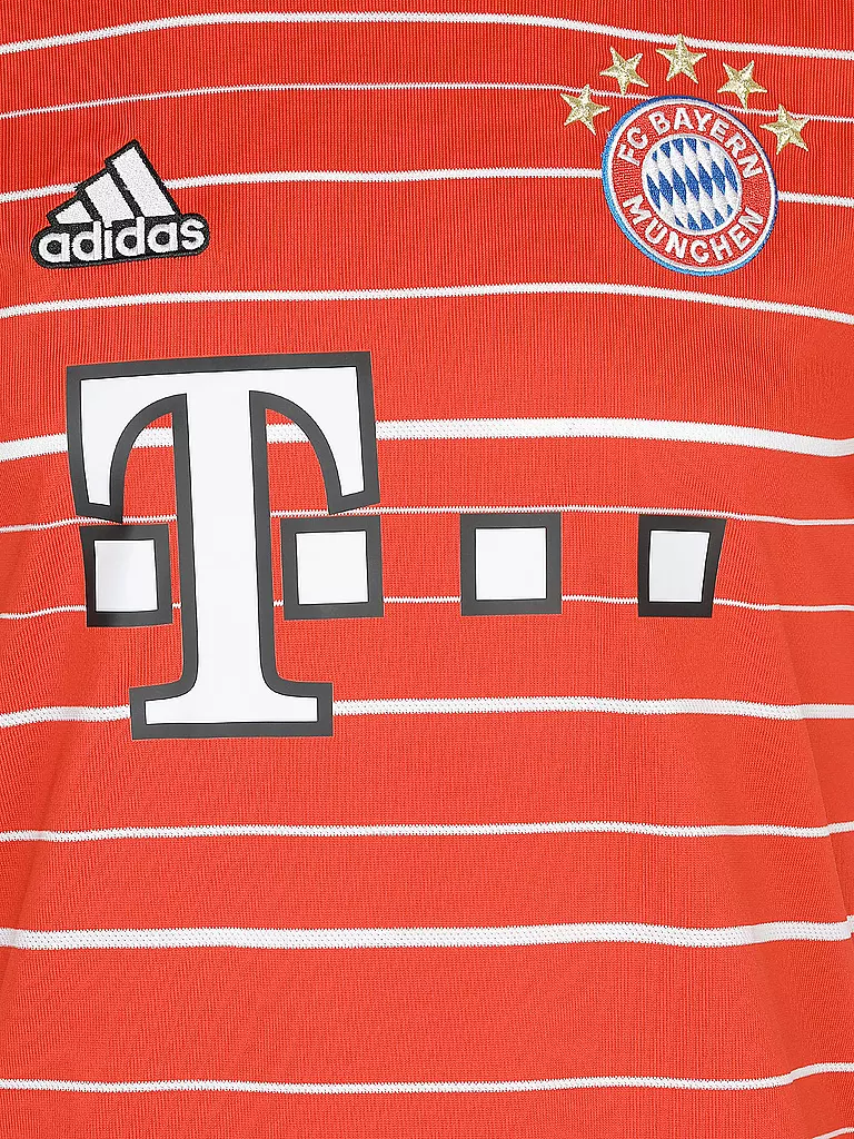 ADIDAS Herren Heimtrikot FC Bayern München Replica 22/23 Rot