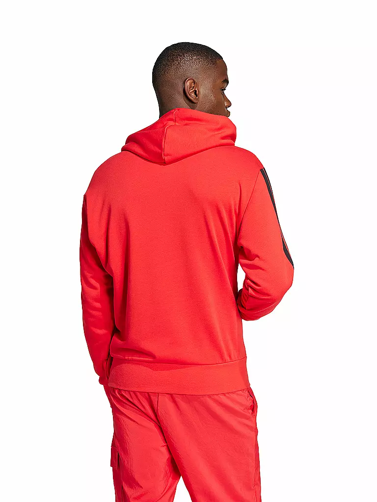 ADIDAS | Herren Hoodie 3S FT | rot