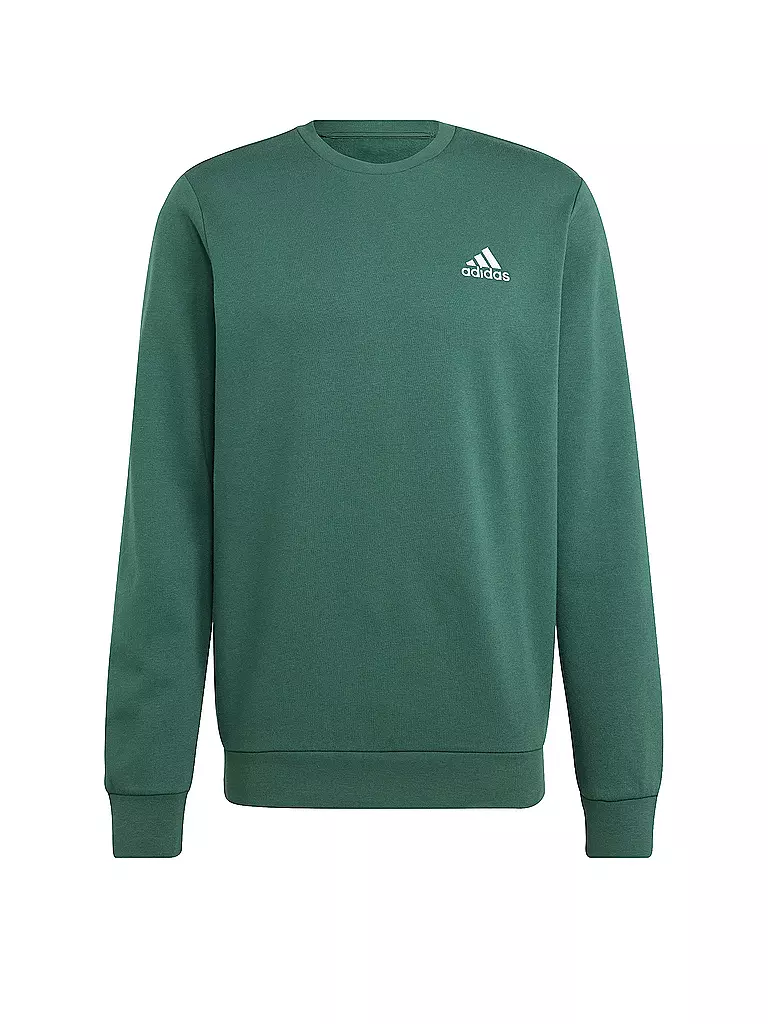 ADIDAS | Herren Sweater Essentials Fleece | dunkelgrün