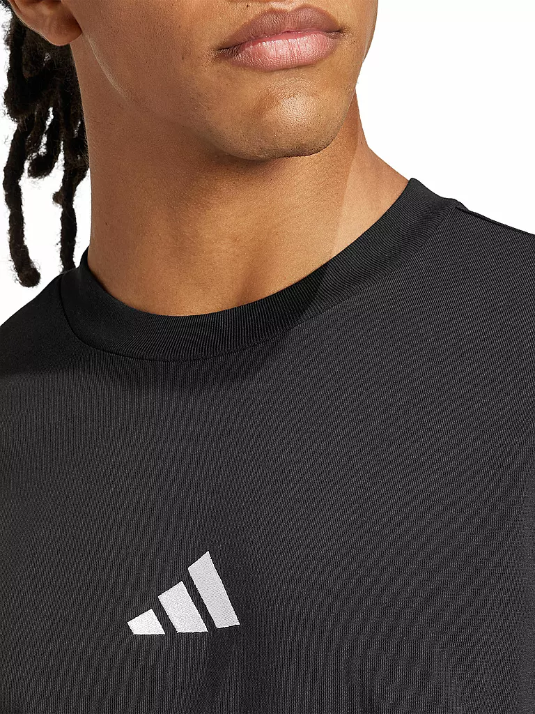 ADIDAS | Herren T-Shirt M SL SJ T | schwarz