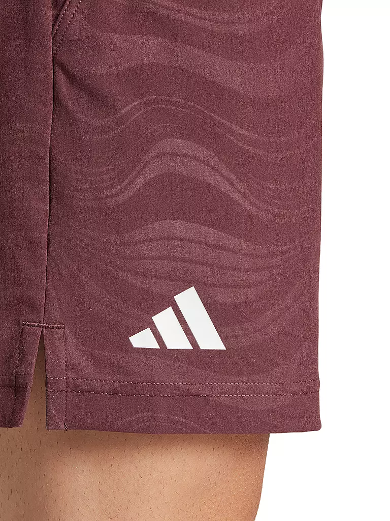 ADIDAS | Herren Tennisshort Ergo Pro | dunkelrot