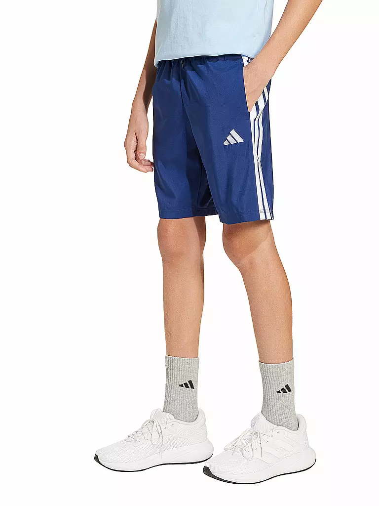 ADIDAS | Jungen Fitnessshort J 3S WV  | dunkelblau