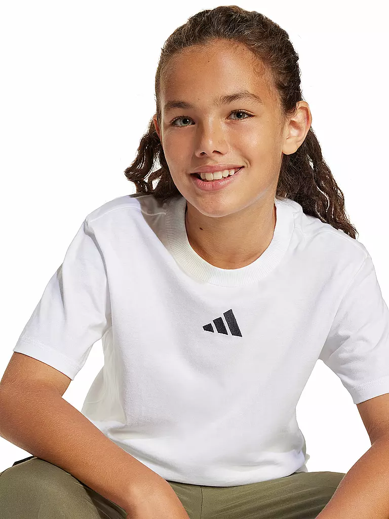 ADIDAS | Jungen T-Shirt J SL 160 | weiss