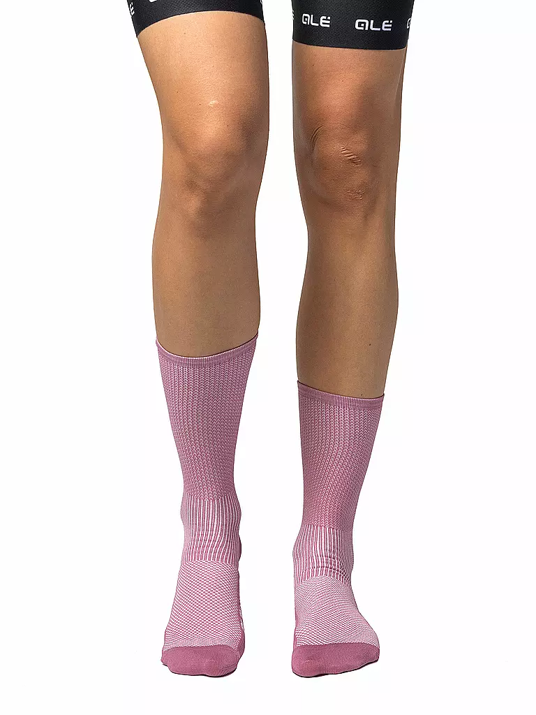 ALE | Damen Radsocken Sauvage | pink