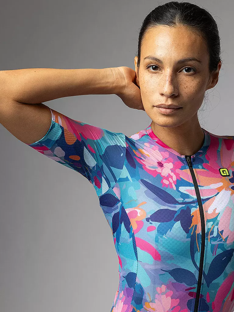 ALE | Damen Radtrikot Jardin | bunt